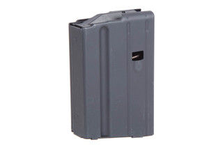 The Ammunition Storage Components 7.62x39 AR magazine holds 5 rounds of ammunition in the stainless steel construction